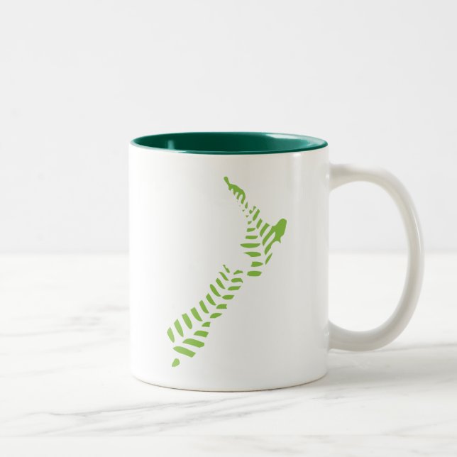 Fern NZ 2 Two-Tone Mug (Right)