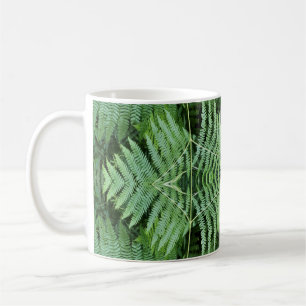 fern pattern mug