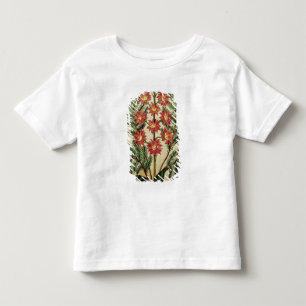 Fern with red and yellow flowers toddler T-Shirt
