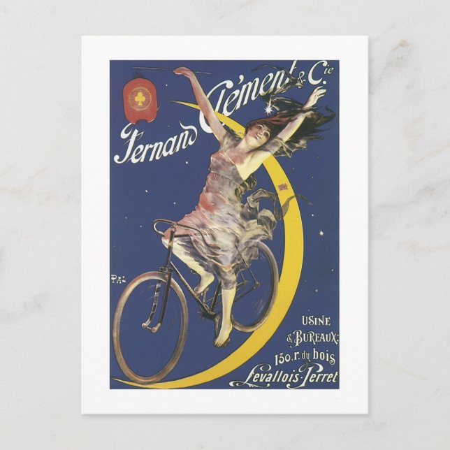Fernand Clement Cycles Postcard (Front)