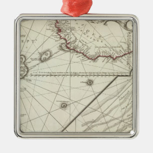 Fernand de Noronha Island Metal Ornament