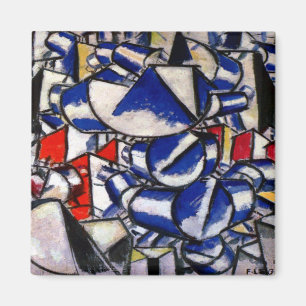 Fernand Leger Contrast of Forms Magnet