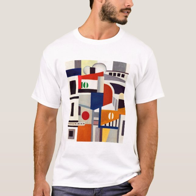 Fernand Leger Rooftops of Paris T-Shirt (Front)