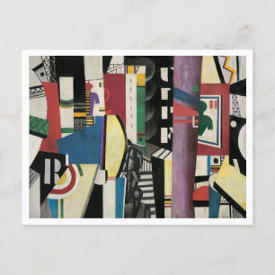 Fernand Léger, The City, 1919, Modern Postcard