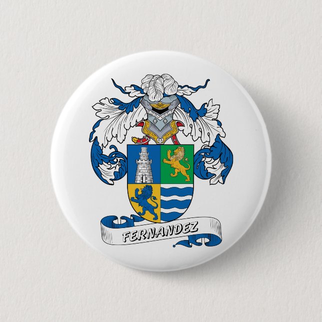 Fernandez Family Crest 6 Cm Round Badge (Front)