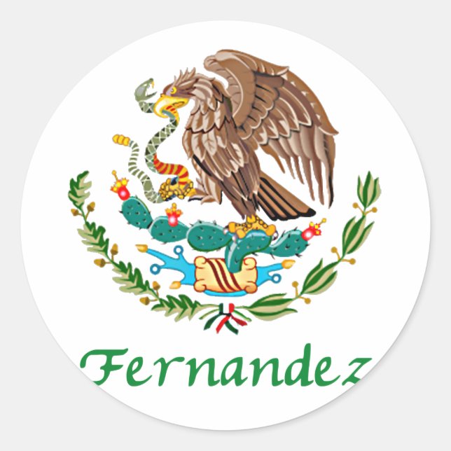 Fernandez Mexican National Seal (Front)