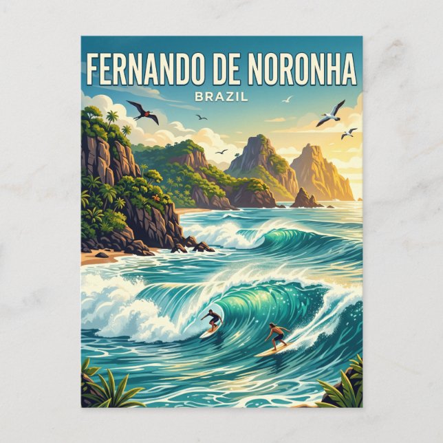 Fernando de Noronha Brazil Postcard (Front)
