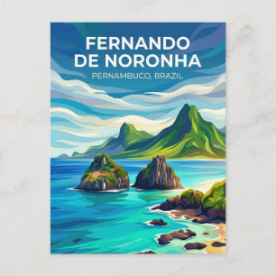 Fernando de Noronha Brazil Postcard