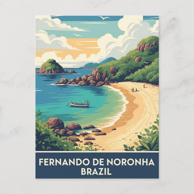 Fernando de Noronha Brazil Postcard (Front)