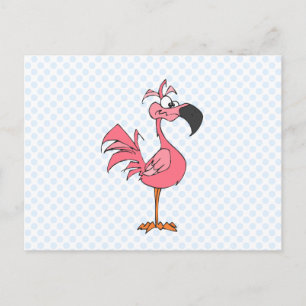 Fernando Flamingo Postcard
