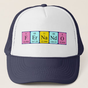 Fernando periodic table name hat