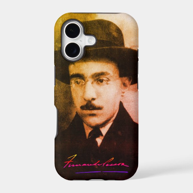 Fernando Pessoa Case-Mate iPhone Case (Back)