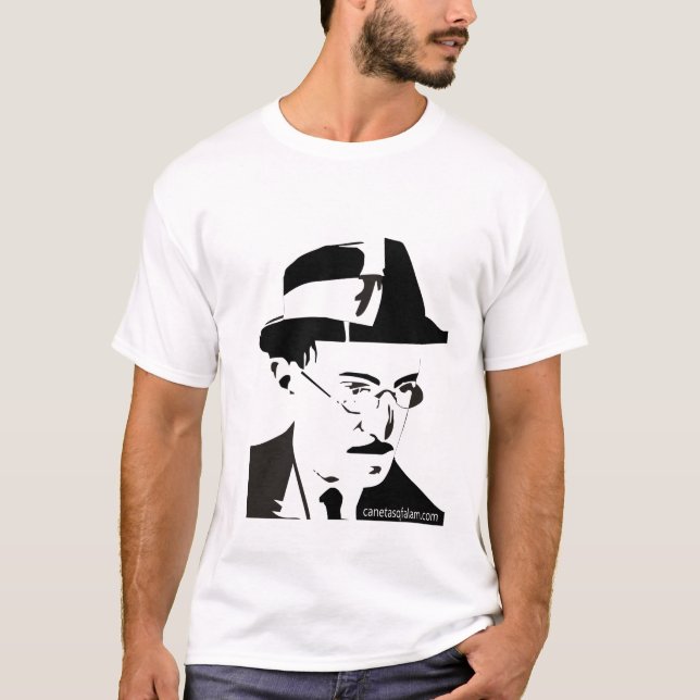 Fernando Pessoa - Vector T-Shirt (Front)