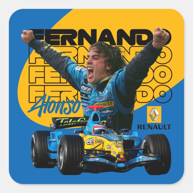 Fernando Square Sticker (Front)