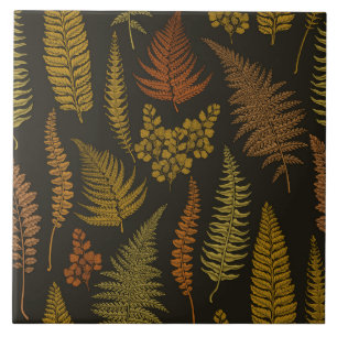 ferns 3 ceramic tile