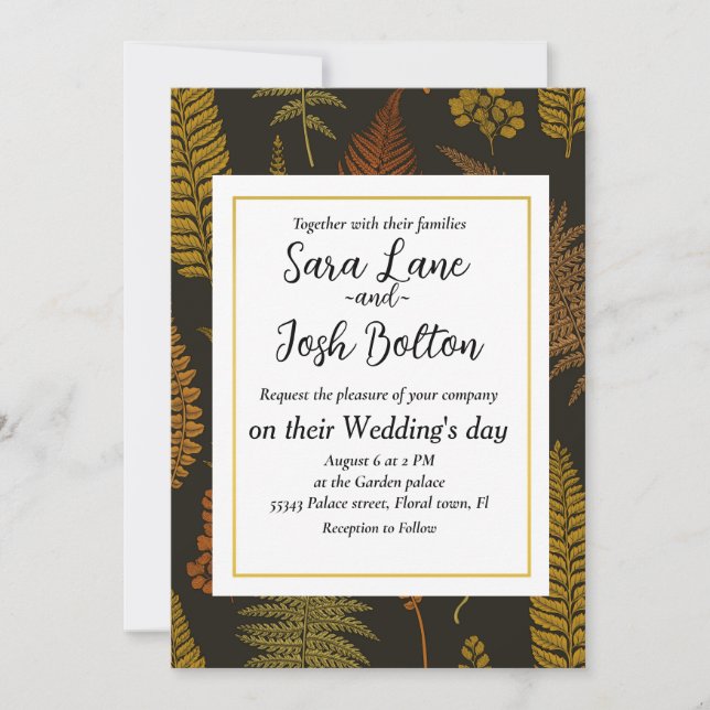 ferns 3 invitation (Front)