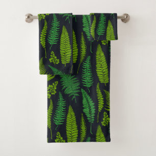 Ferns Bath Towel Set