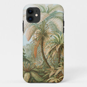 Ferns, Filicinae Laubfarne by Ernst Haeckel iPhone 11 Case
