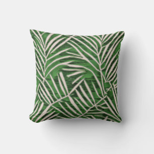 Ferns Green Cushion