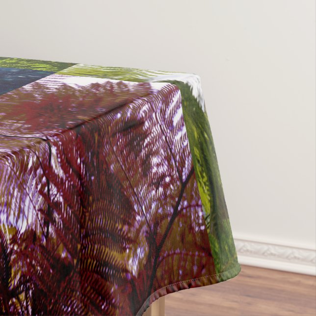 Ferns In Three Colours, Tablecloth (In Situ)