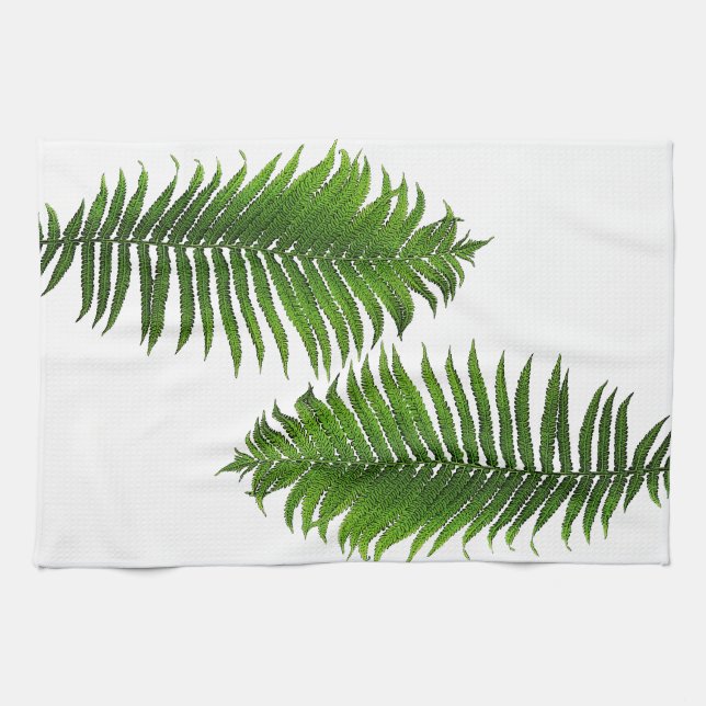 Ferns Tea Towel (Horizontal)