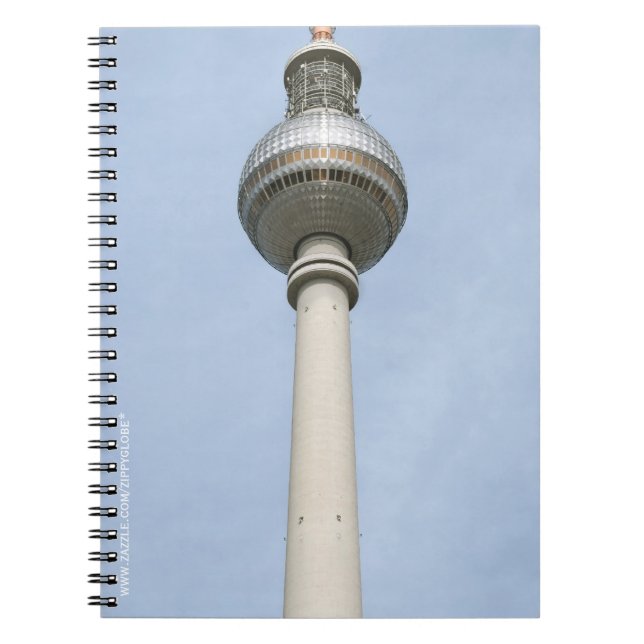 Fernsehturm Berlin Notebook (Front)