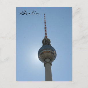 fernsehturm berlin postcard