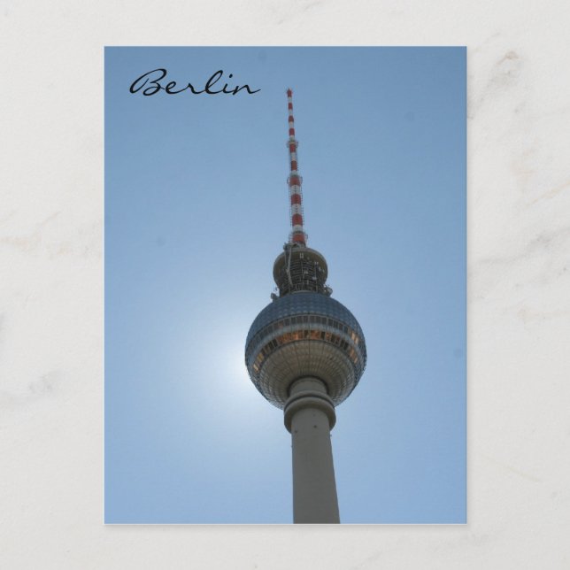 fernsehturm berlin postcard (Front)