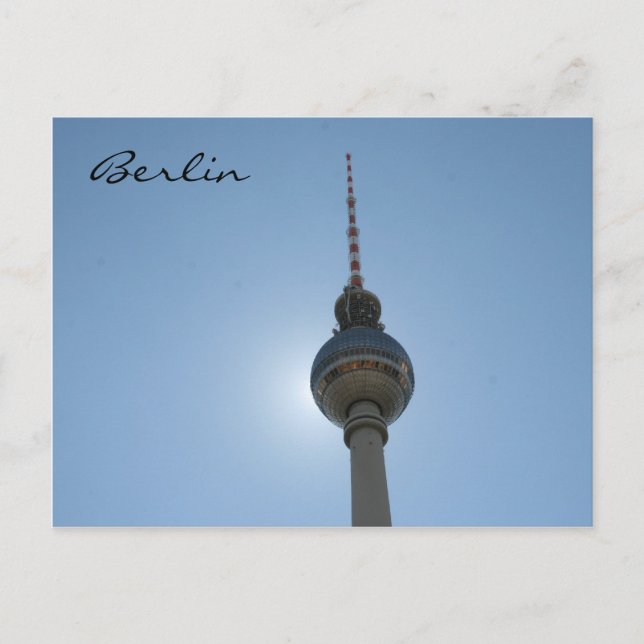 fernsehturm postcard (Front)