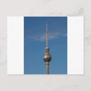 Fernsehturm Television Tower Alexanderplatz Berlin Postcard