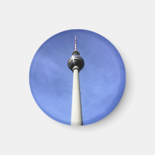fernsehturm tower round magnet