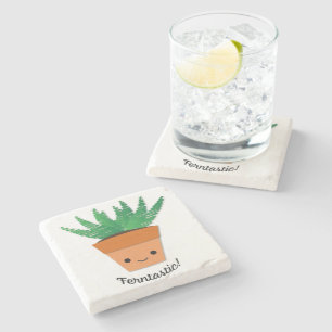 Ferntastic Fern Stone Coaster