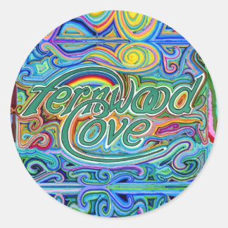 Fernwood Cove art sticker