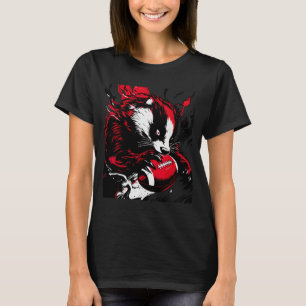 Ferocious Badger Football Lover Wisconsin Game Day T-Shirt