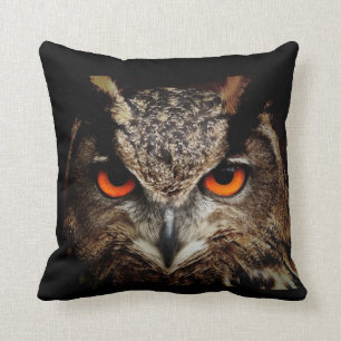 Ferocious Owl Cushion