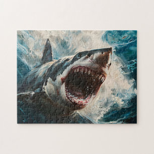 Ferocious Shark Jigsaw Puzzle