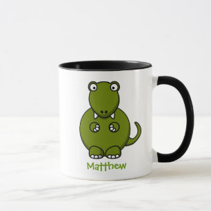 Ferocious tyrannosaurus-rex mug