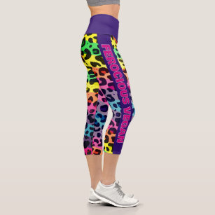 Rainbow Animal Print Leggings \u0026 Tights 