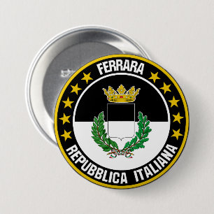 Ferrara 7.5 cm round badge
