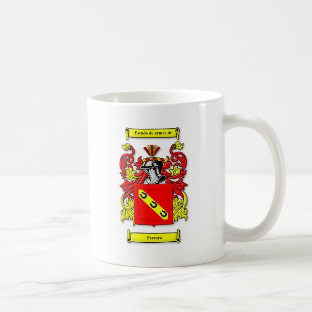 Ferrara Coat of Arms Coffee Mug (Right)