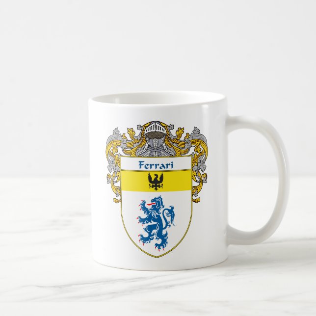 Ferrari Coat of Arms (Mantled) Coffee Mug (Right)