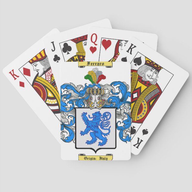 Ferraro Playing Cards (Back)