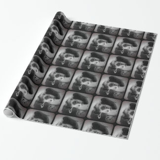 Ferret as Artist Wrapping Paper