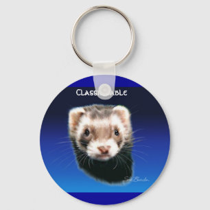 Ferret Classic Sable Key Ring