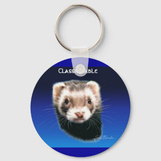 Ferret Classic Sable Key Ring