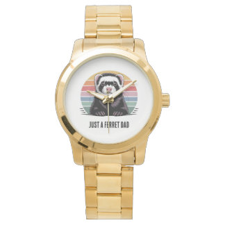 Ferret dad t-shirt watch