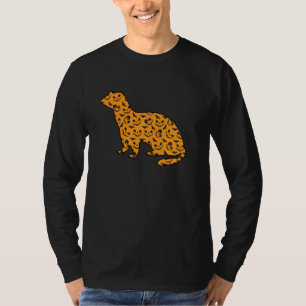 Ferret Easy Halloween Outfit Weasel Pet Lazy Costu T-Shirt