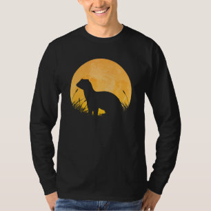 Ferret Easy Halloween Outfit Weasel Pet Moon Costu T-Shirt