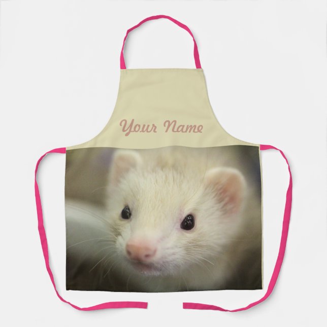 Ferret face apron (Front)