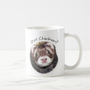 Ferret Face Picture Coffee Mug